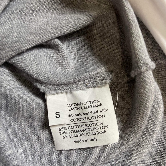 Grey & White Yve Saint Laurent Polo (YSL) (S) - Picture 6 of 6